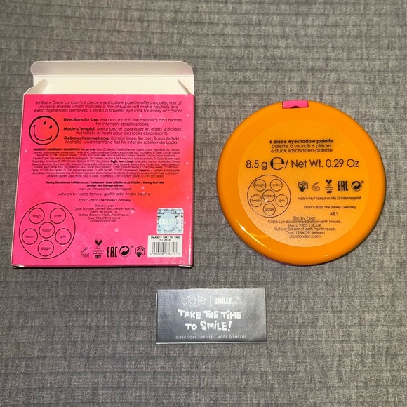 Ciate London X Smiley 50 Limited Edition Eyeshadow Palette. - Picture 3 of 5